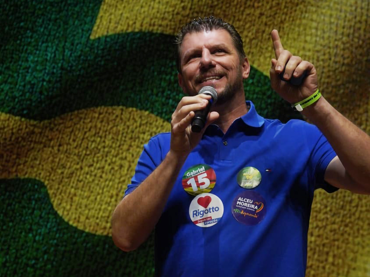 Capa MDB oficializa candidatura de Rodrigo Ipê à Assembleia Legislativa do Rio Grande do Sul