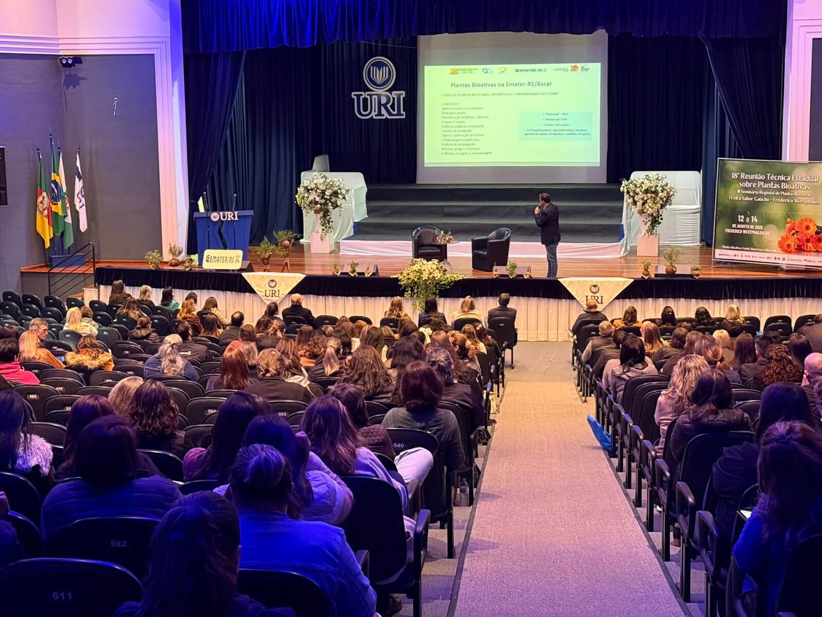 Capa Novos mercados para Plantas Bioativas são oportunizados em evento técnico estadual em Frederico Westphalen