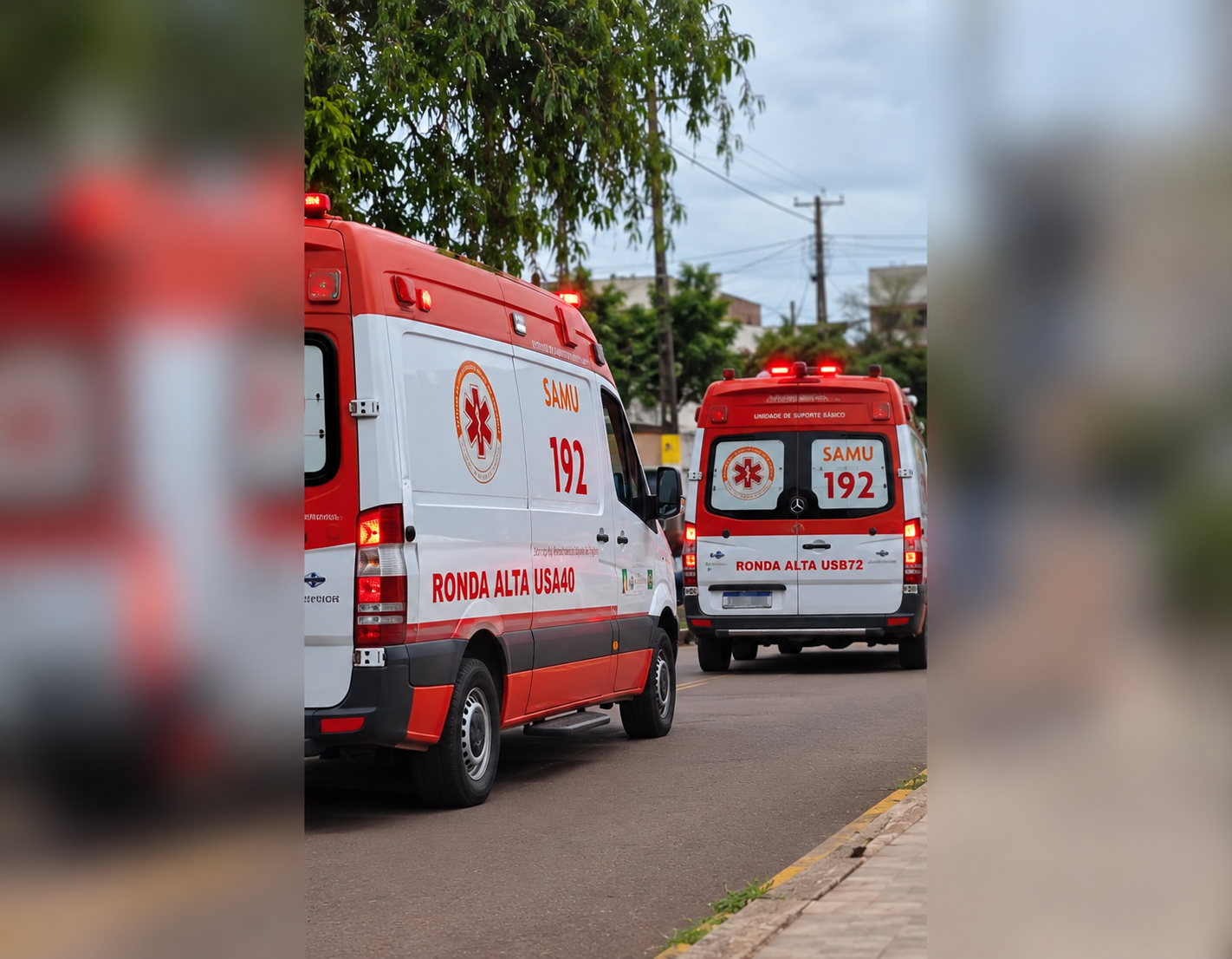 Capa Colisão entre carro e moto elétrica deixa adolescente ferida em Ronda Alta