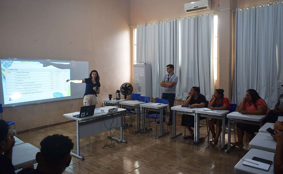 Capa Curso de Licenciatura Intercultural Indígena da UFSM/FW promove evento em celebração à presença indígena na universidade