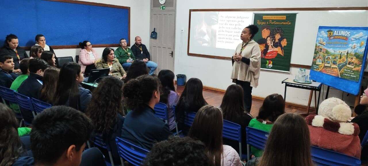 Capa Escola Marechal Rondon recebe palestra sobre Educação Antirracista em Iraí