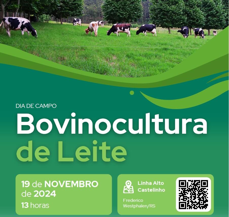 Capa Emater-RS/ Ascar promove Dia de Campo sobre Bovinocultura de Leite em FW