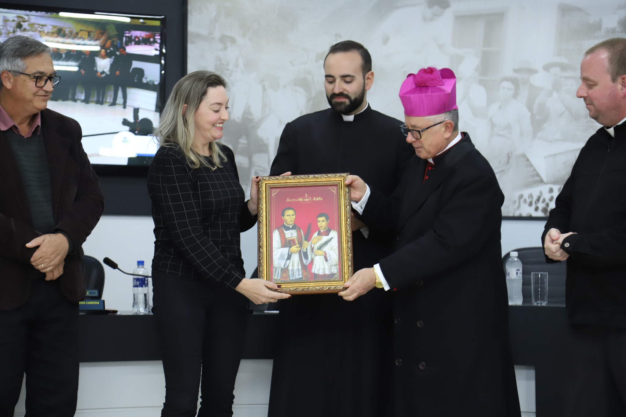 Capa Câmara de Nonoai realiza Sessão Especial em homenagem aos 100 anos do Martírio dos Beatos Manuel e Adílio