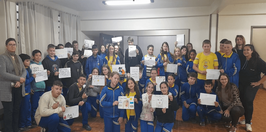 Capa Alpestre: realizada ação alusiva ao Dia do Estudante