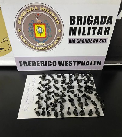 Capa Brigada Militar prende homem por tráfico de drogas em Frederico Westphalen