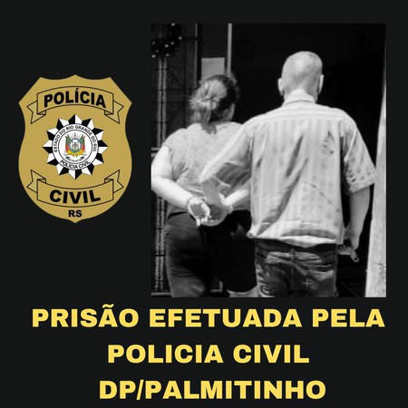 Capa Polícia Civil prende autora de tentativa de homicídio contra o prefeito de Palmitinho