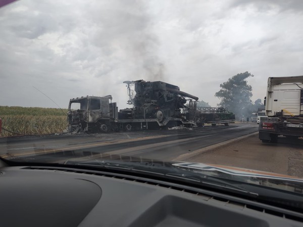 Capa Trânsito é liberado na BR-386 em Seberi