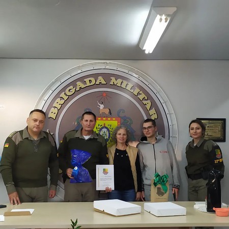Capa 37° BPM se despede do Comandante do 1º Pelotão de FW