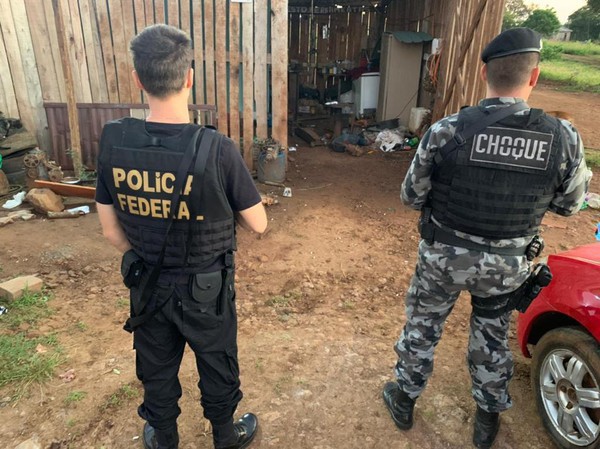 Capa PF deflagra operação na terra indígena de Nonoai