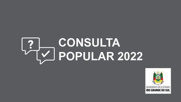 Capa Estado lança Consulta Popular 2022