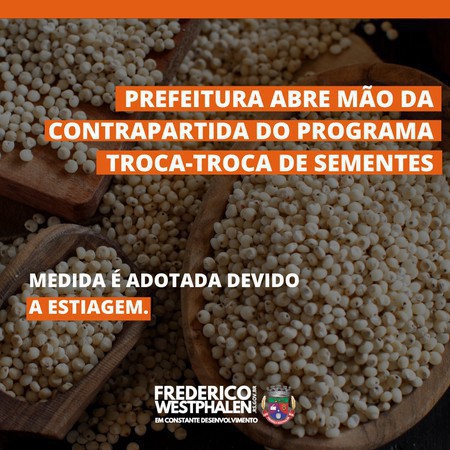 Capa Prefeito José Alberto Panosso sanciona isenção de 100% do Troca-Troca para agricultores