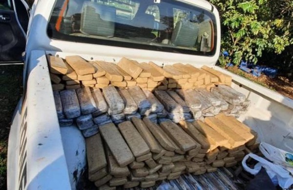 Capa 227 quilos de maconha são apreendidos em Porto Xavier