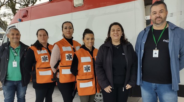 Capa Secretaria de Saúde presente na Expofred 2022