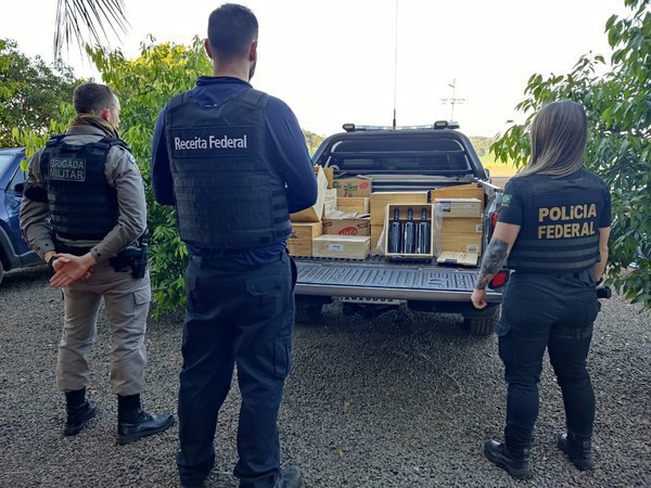 Capa PF deflagra ação para combater o mercado ilegal de vinhos estrangeiros