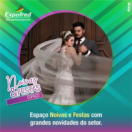 Capa Pavilhão Noivas e Festas é uma das novidades da Expofred 2022