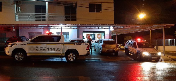 Capa Autores de assalto são presos pela BM
