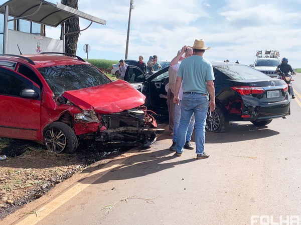 Capa Acidente envolve dois veículos em Frederico Westphalen