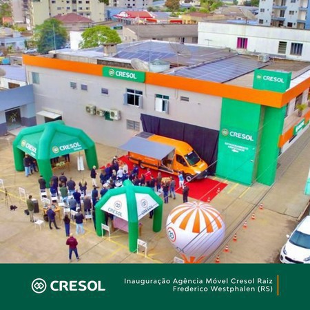 Capa Cresol Raiz inaugura primeira Agência Móvel