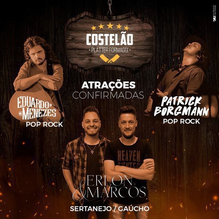 Capa Platter Formaggi e Mina Beer promovem Costelão
