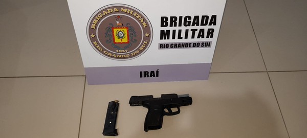 Capa Iraí: Homem é preso por porte ilegal de arma de fogo