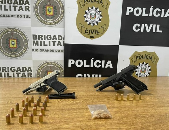 Capa Dois homens foram presos por tráfico e porte ilegal