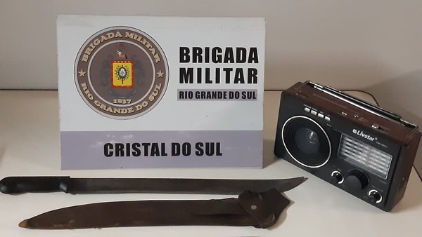 Capa 37°BPM apreende material de perturbação da tranquilidade