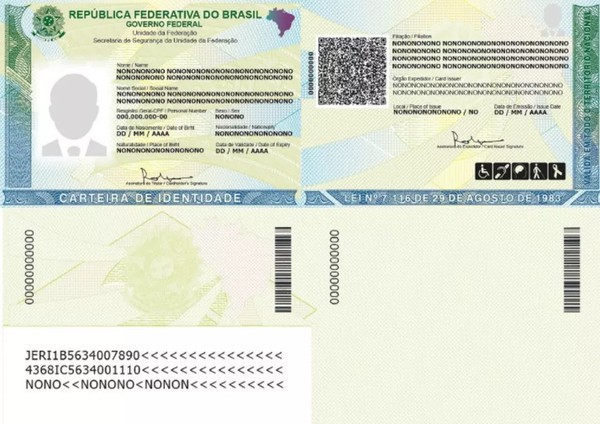 Capa Carteira de Identidade Nacional: emissão do novo RG começa pelo RS