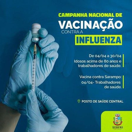 Capa Seberi: Campanha de vacinação inicia no município