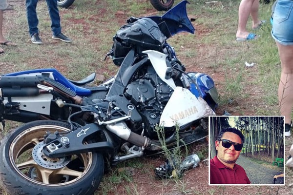 Capa Rodeio Bonito: Médico morre em acidente de moto