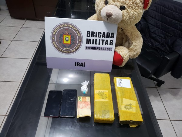 Capa Homem é preso em Iraí por tráfico de drogas