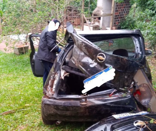 Capa Grave acidente no trevo de acesso a Iraí