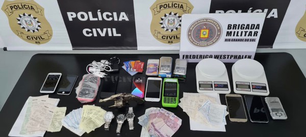 Capa Dois são presos em ação da Polícia Civil