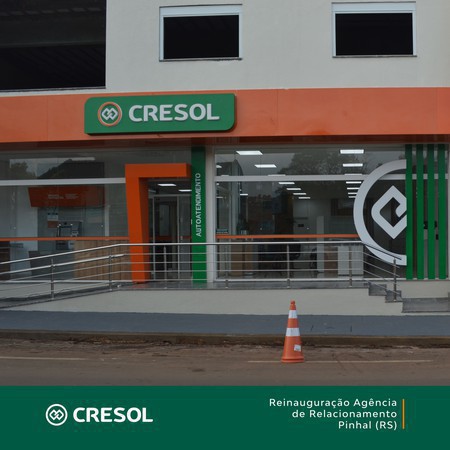 Capa Cresol Raiz reinaugura agência de relacionamento em Pinhal 
