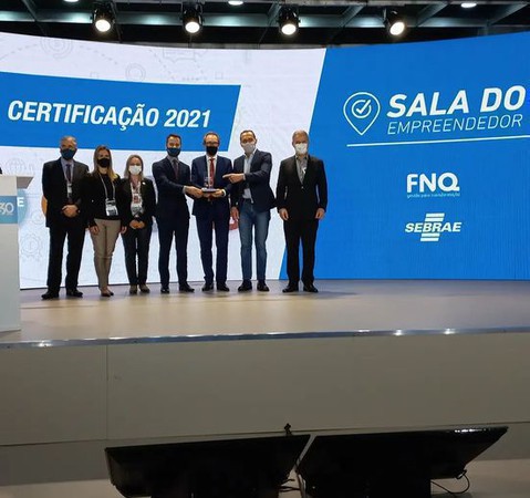 Capa Sala do Empreendedor conquista o Selo Diamante do Sebrae