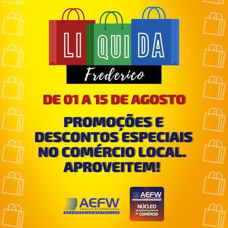 Capa AEFW promove Liquida Frederico
