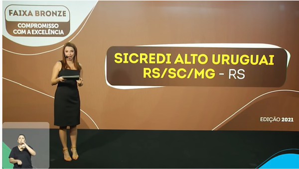 Capa Sicredi Alto Uruguai RS/SC/MG recebe premiação nacional do SomosCoop
