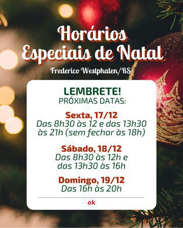 Capa FW: horário noturno no comércio nesta sexta,17