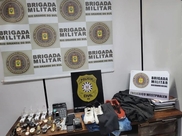 Capa Polícia prende autores de arrombamento em FW