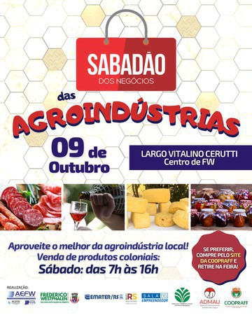 Capa Sabadão dos Negócios das Agroindústrias é neste dia 9