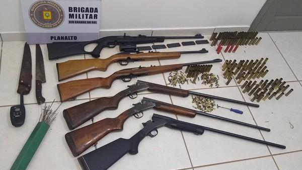 Capa Brigada Militar efetua prisão por crime ambiental em Planalto