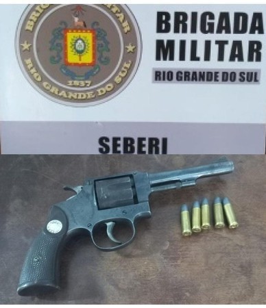 Capa Seberi: 37° BPM prende indivíduo por porte ilegal de arma de fogo