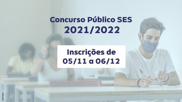 Capa Governo do Estado lança concurso para a área da saúde