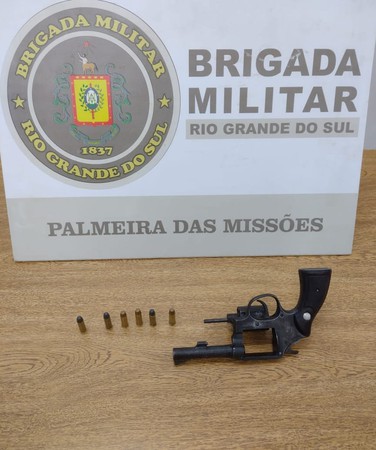 Capa Homem é preso por porte ilegal na cidade de Palmeira das Missões