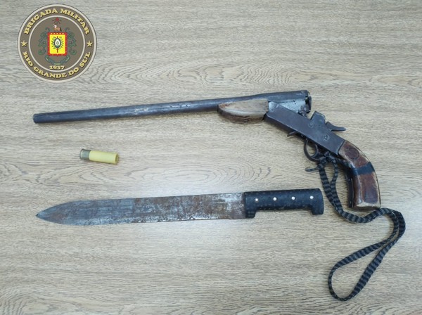 Capa 37°BPM prende homem em Erval Seco