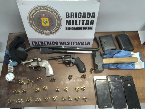 Capa 37° BPM prende quarteto em Frederico Westphalen