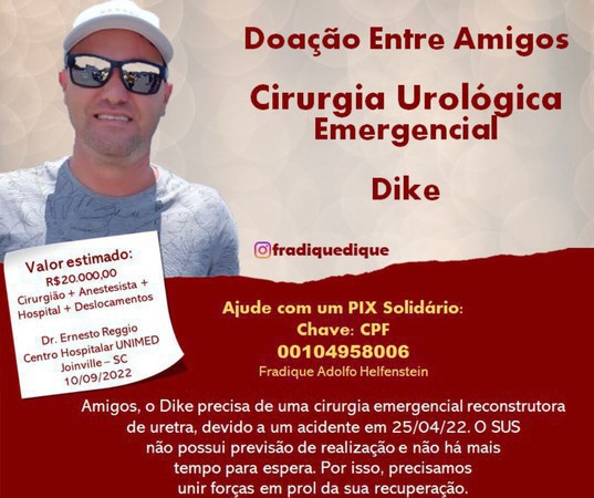 Capa Morador de Iraí precisa de ajuda