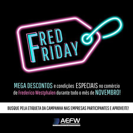 Capa Vem aí, a Fred Friday!