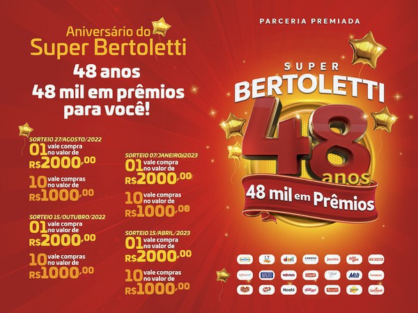 Capa Campanha Parceria Premiada Super Bertoletti
