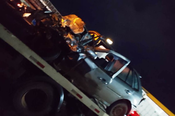 Capa Acidente deixa duas vítimas fatais na BR 386 em Seberi
