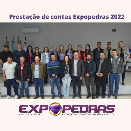 Capa Expopedras 2022 é encerrada com recursos em caixa